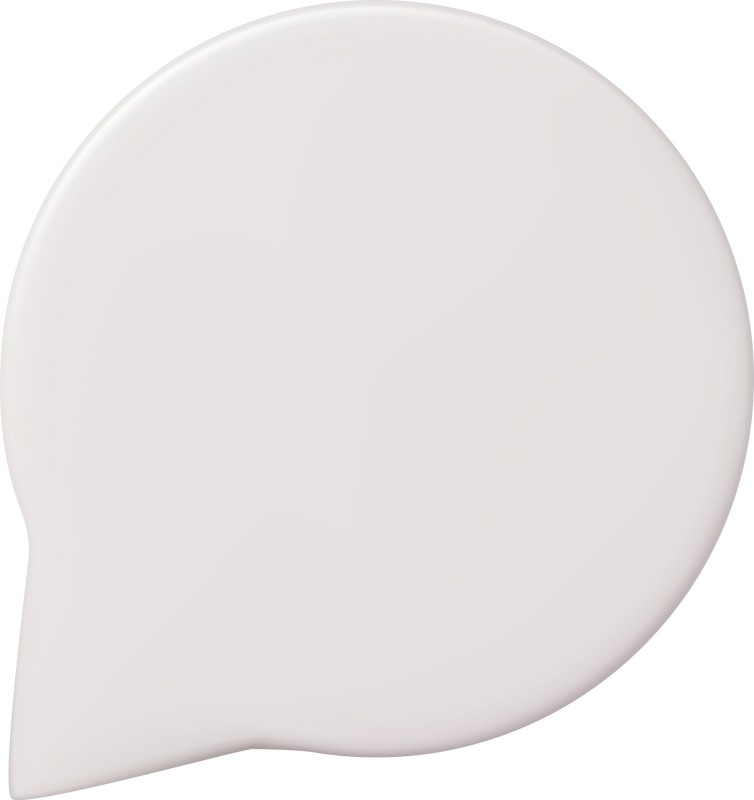 3d Chat bubble